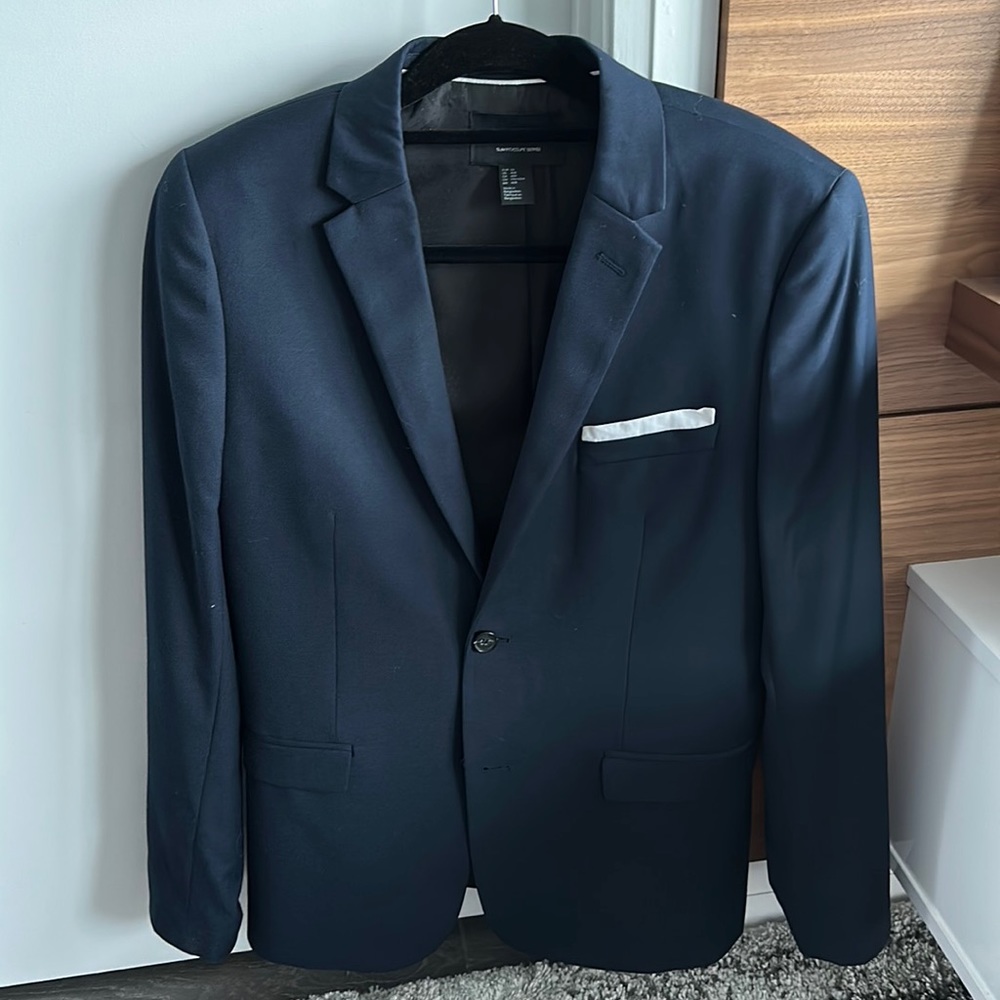 H&M Blazer Navy Blue